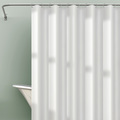 Zenna Home Medium Weight PEVA Shower Liner, White LPRMWWL
